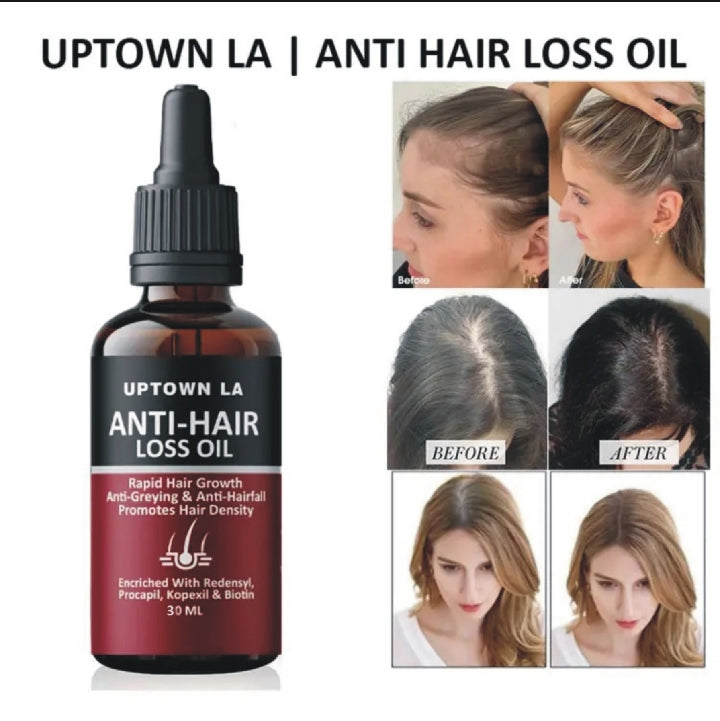 Anti Hair Loss and Regrowth Oil