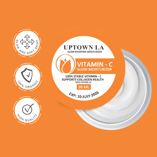 UPTOWN LA VITAMIN C GLOW BOOSTING MOISTURIZER with 100 % vitamin C 30 ml